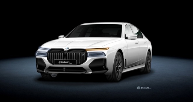 BMW 7-Series 2022 bất ngờ lộ diện mạo giống VinFast Lux A2.0